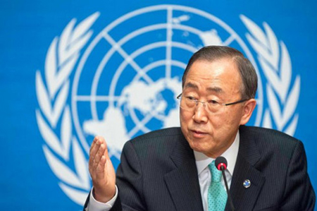 Ông Ban Ki-moon.